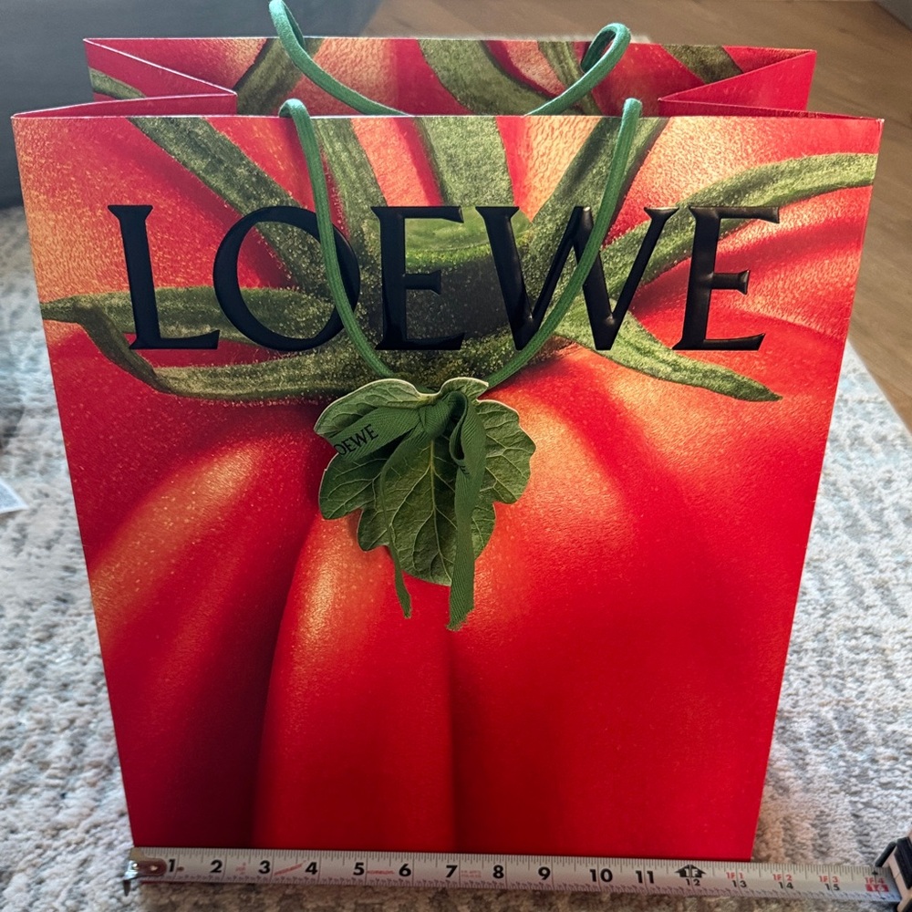 Loewe Red Tomato Design Bag